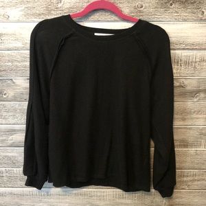 Project Social T Sweatshirt with Open Shoulders